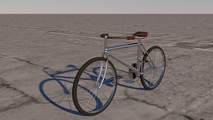 simple bicycle 3D model