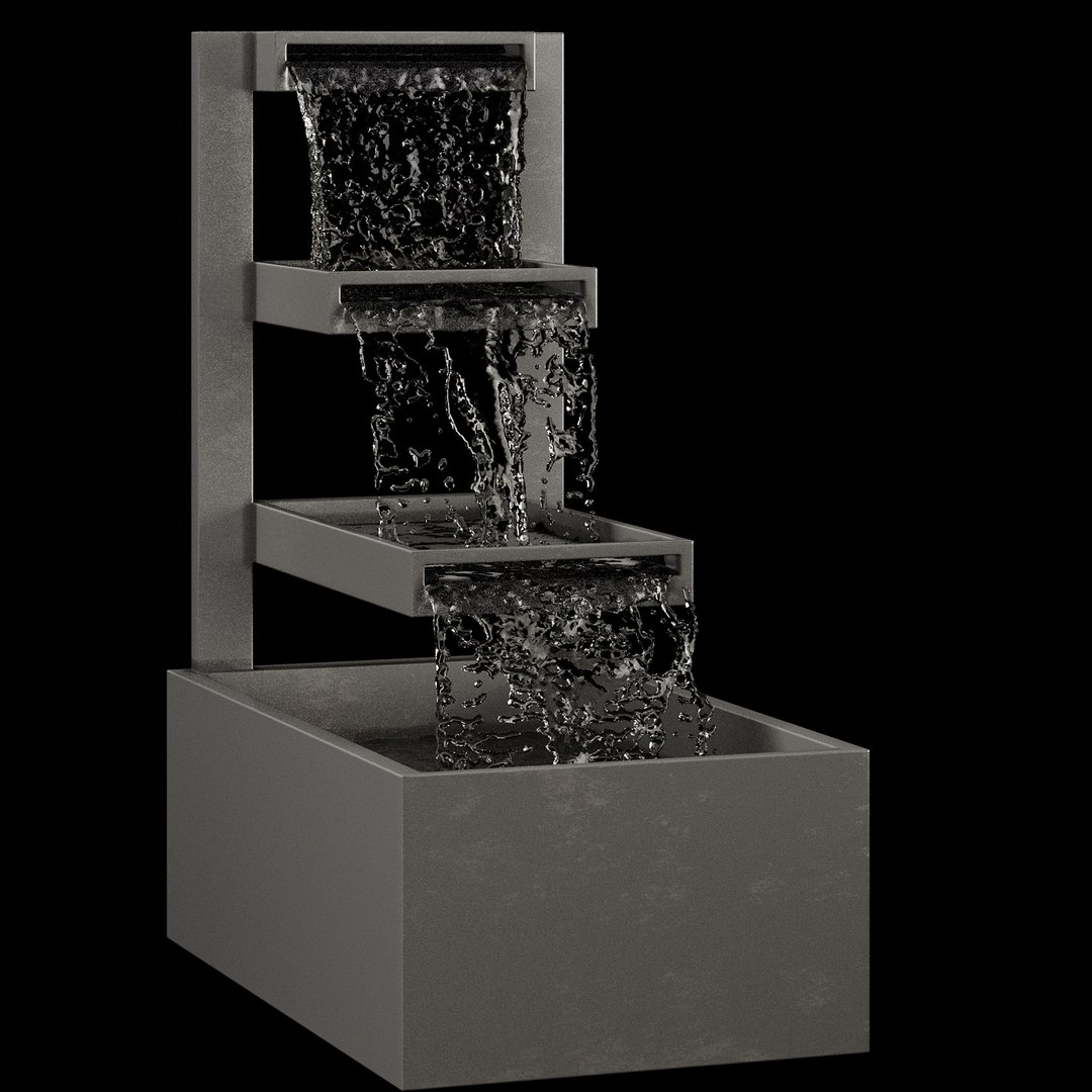 3D Fountain 04 Model TurboSquid 1864499   2 