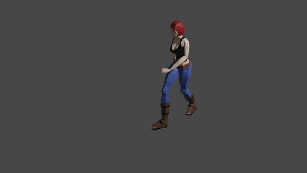 3D girl dance animation - TurboSquid 1598342