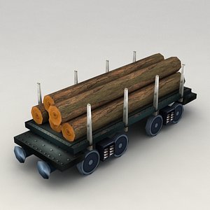 3d wood car
