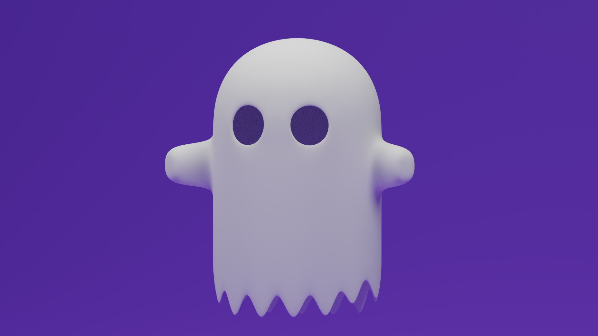 3D Cartoon Ghost Model - TurboSquid 1829048