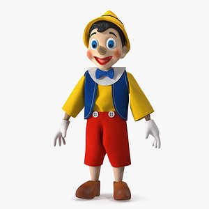 Pinocchio Wooden Doll Toy