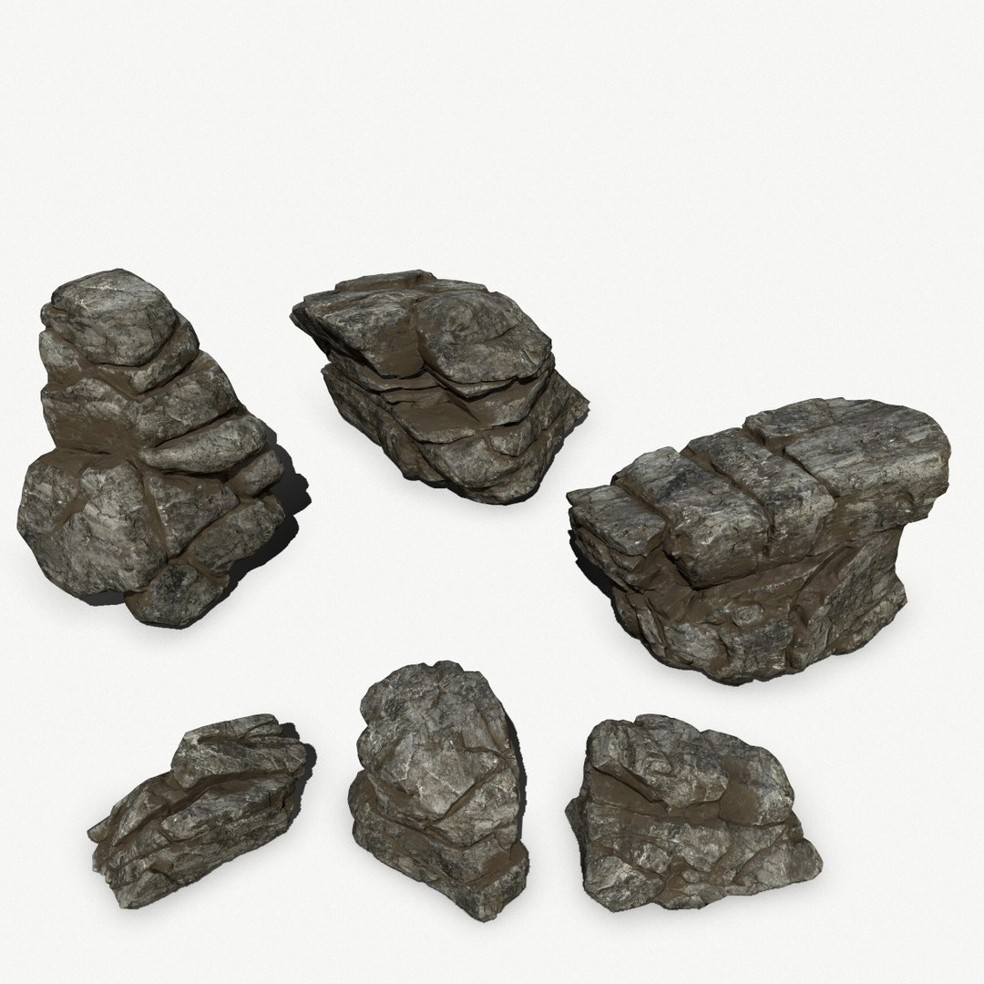 3D Rockset - TurboSquid 1727425