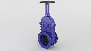 3D model valve gate