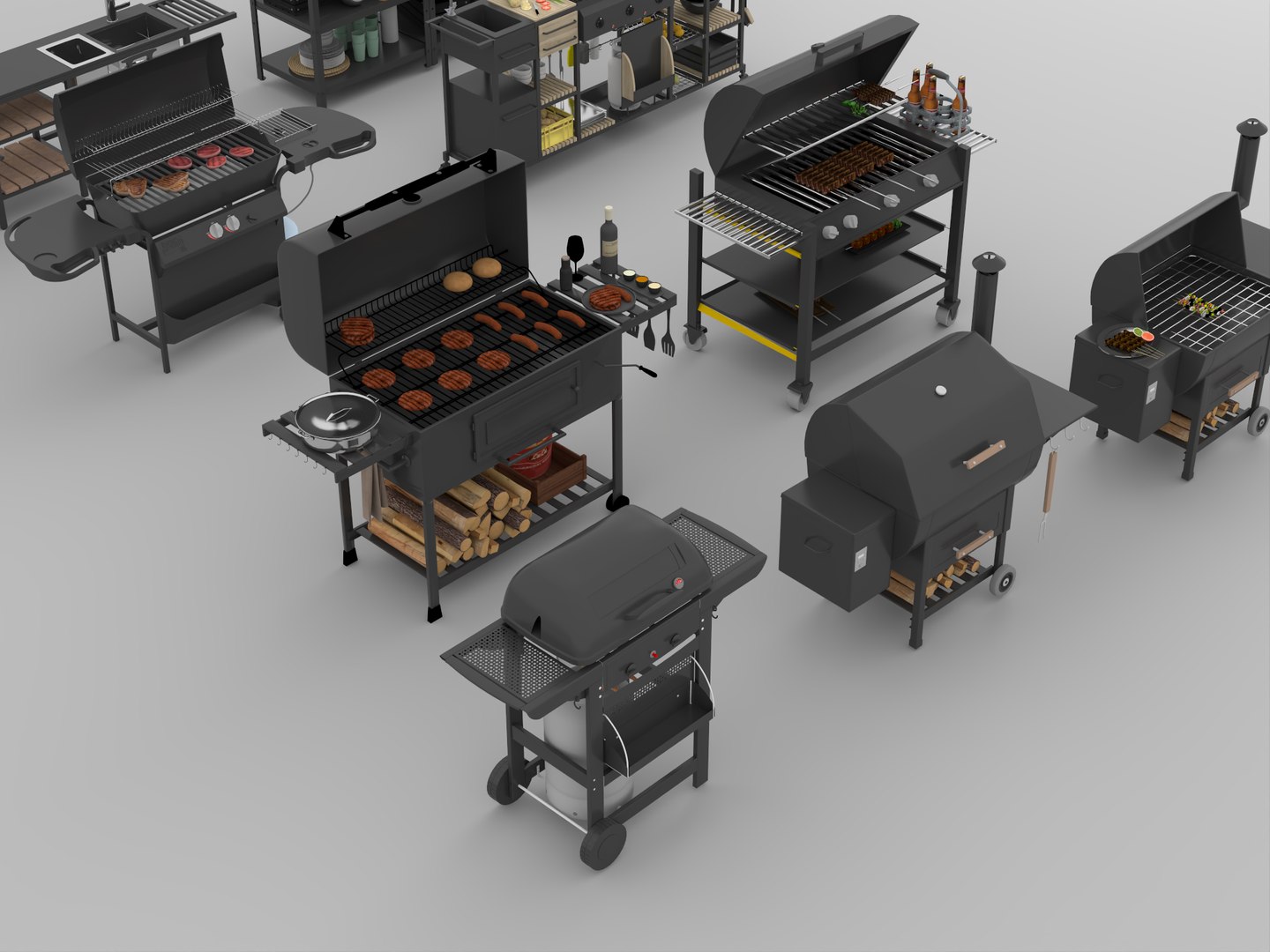 3D Outdoor Kitchen BBQ Station Set https://p.turbosquid.com/ts-thumb/uI/f0wBor/4y/bbq8/png/1782997667/1920x1080/fit_q87/57c7e54c2128e4c1089fd5501d0ffe1364560d68/bbq8.jpg