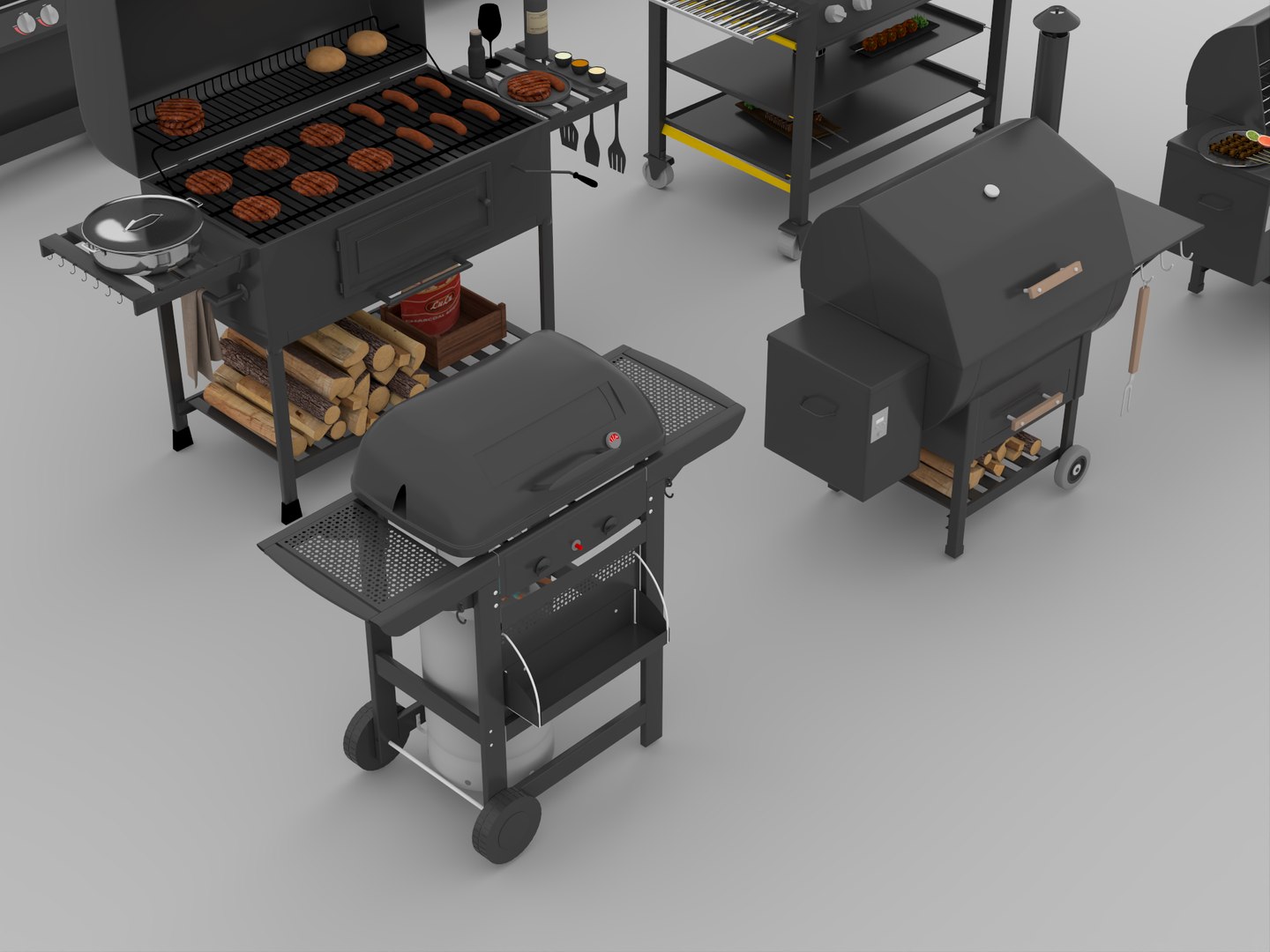 3D Outdoor Kitchen BBQ Station Set https://p.turbosquid.com/ts-thumb/uI/f0wBor/7c/bbq4/png/1782997663/1920x1080/fit_q87/3683ea255a643cb0336562e6ba9c81eb0354c9e2/bbq4.jpg