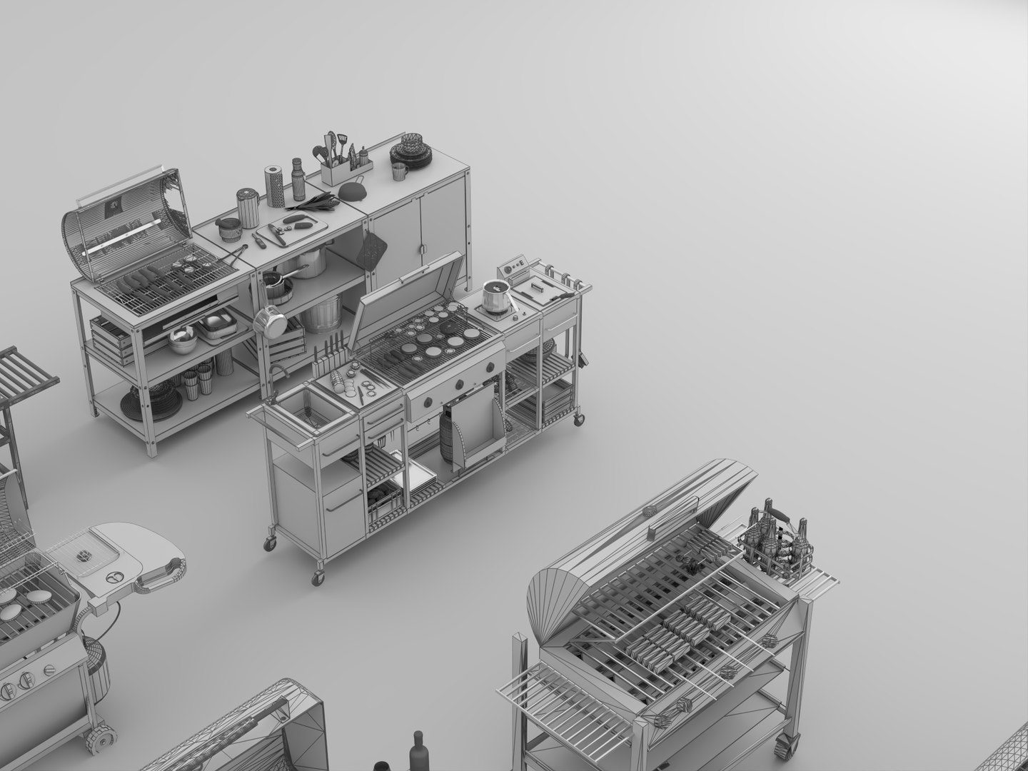 3D Outdoor Kitchen BBQ Station Set https://p.turbosquid.com/ts-thumb/uI/f0wBor/kw/bbq15/png/1782997656/1920x1080/fit_q87/c17d4e01b8fa72d95f36b84e247ad87af175844c/bbq15.jpg