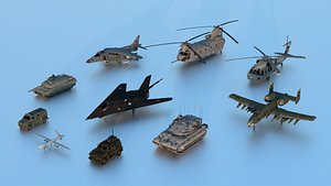 Big Collection Military Vehicles Pack