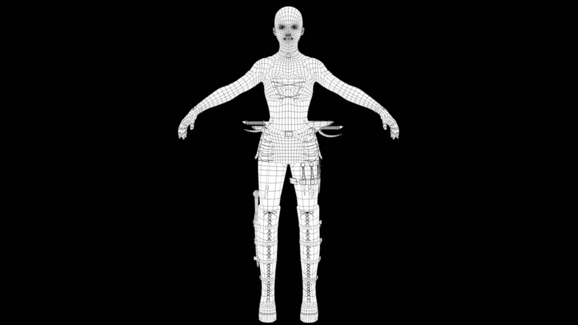 3D Bodi Hair - TurboSquid 1638304