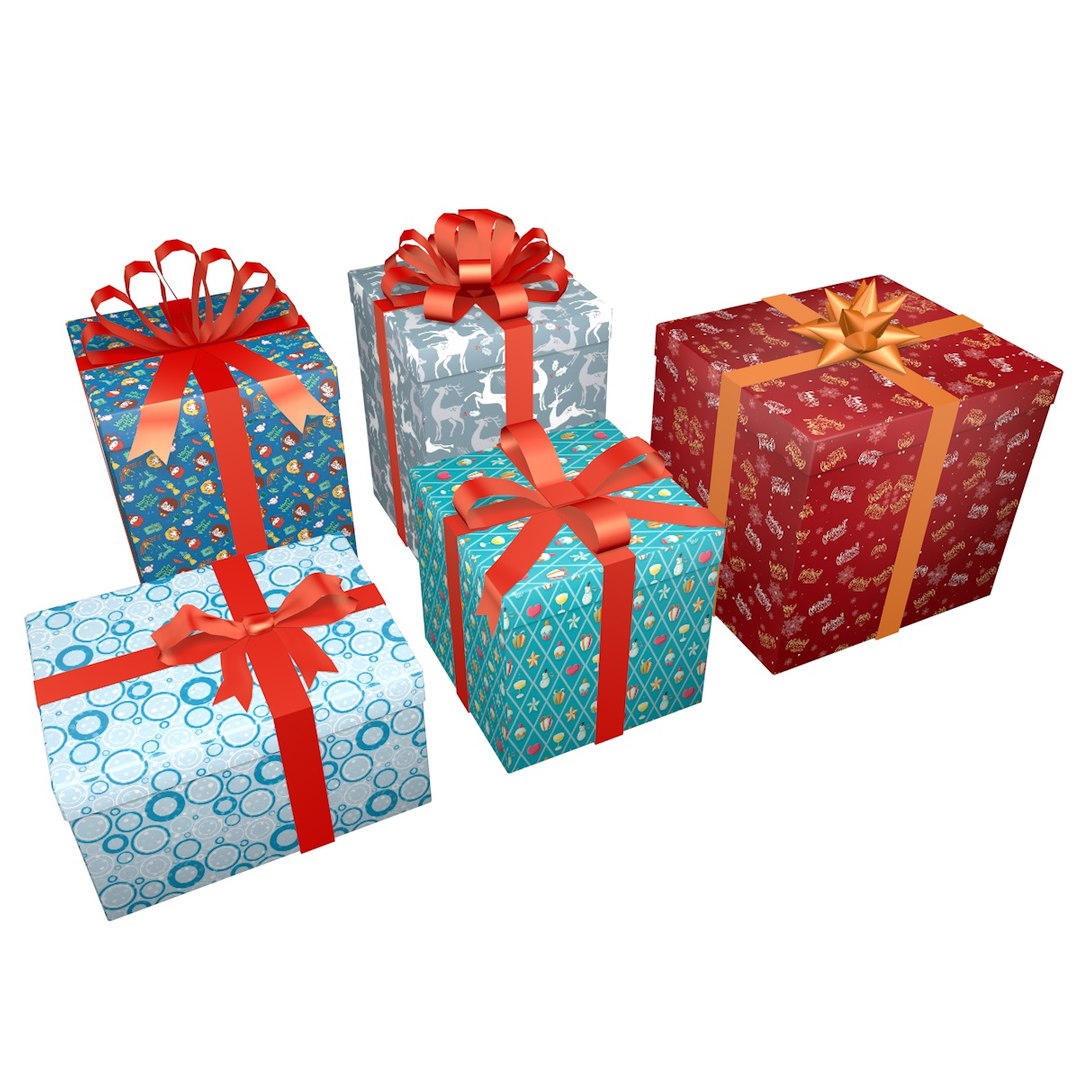 3D gift - TurboSquid 1520966