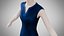Dress 44 Indigo Velvet