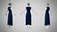 Dress 44 Indigo Velvet