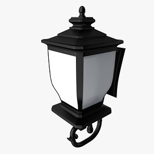 realistic lantern 3d 3ds