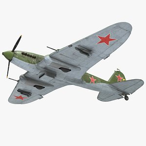 ilyushin il-2 wwii soviet 3D