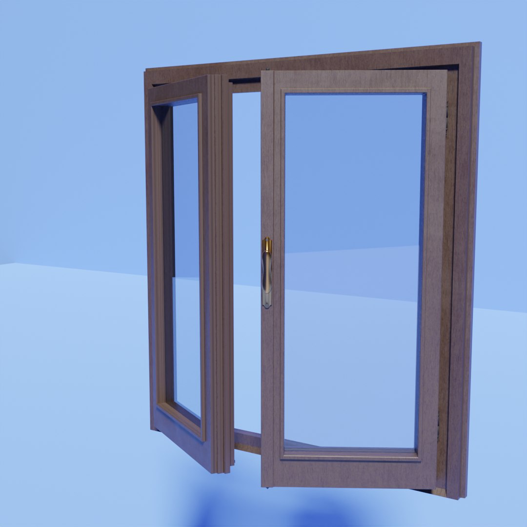 Classic Window Frames Model - TurboSquid 1632885