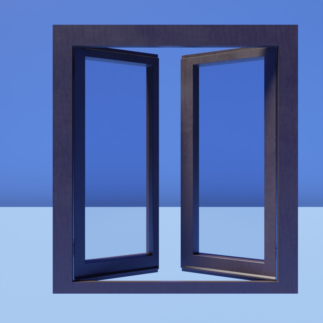 Classic Window Frames Model - TurboSquid 1632885