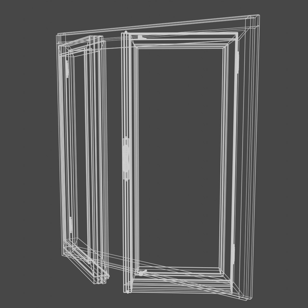 Classic Window Frames Model - TurboSquid 1632885