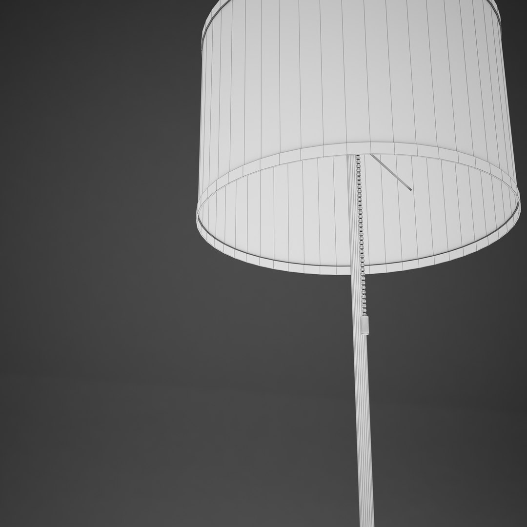 3d Lamp Scene Model