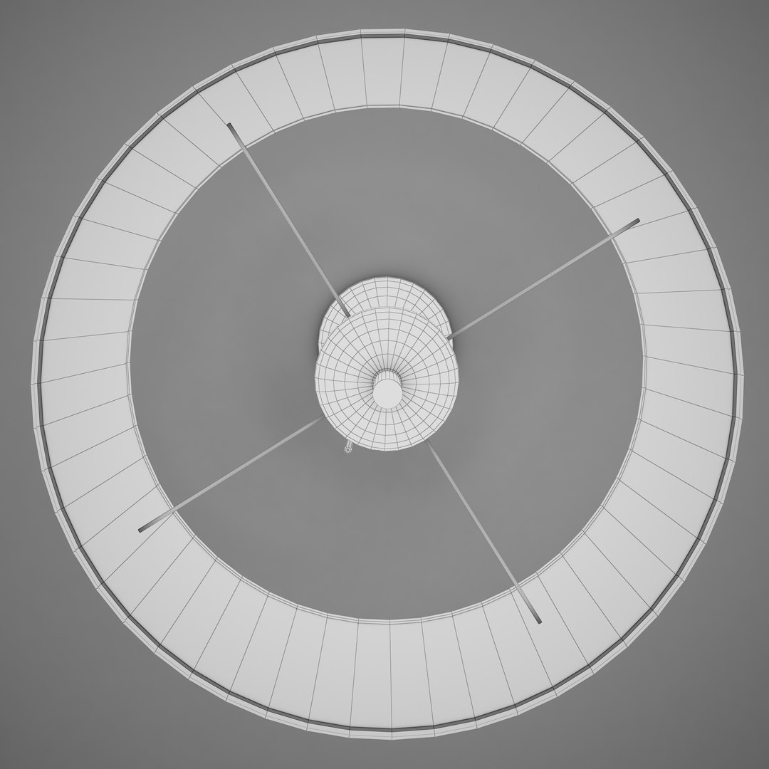 3d Lamp Scene Model