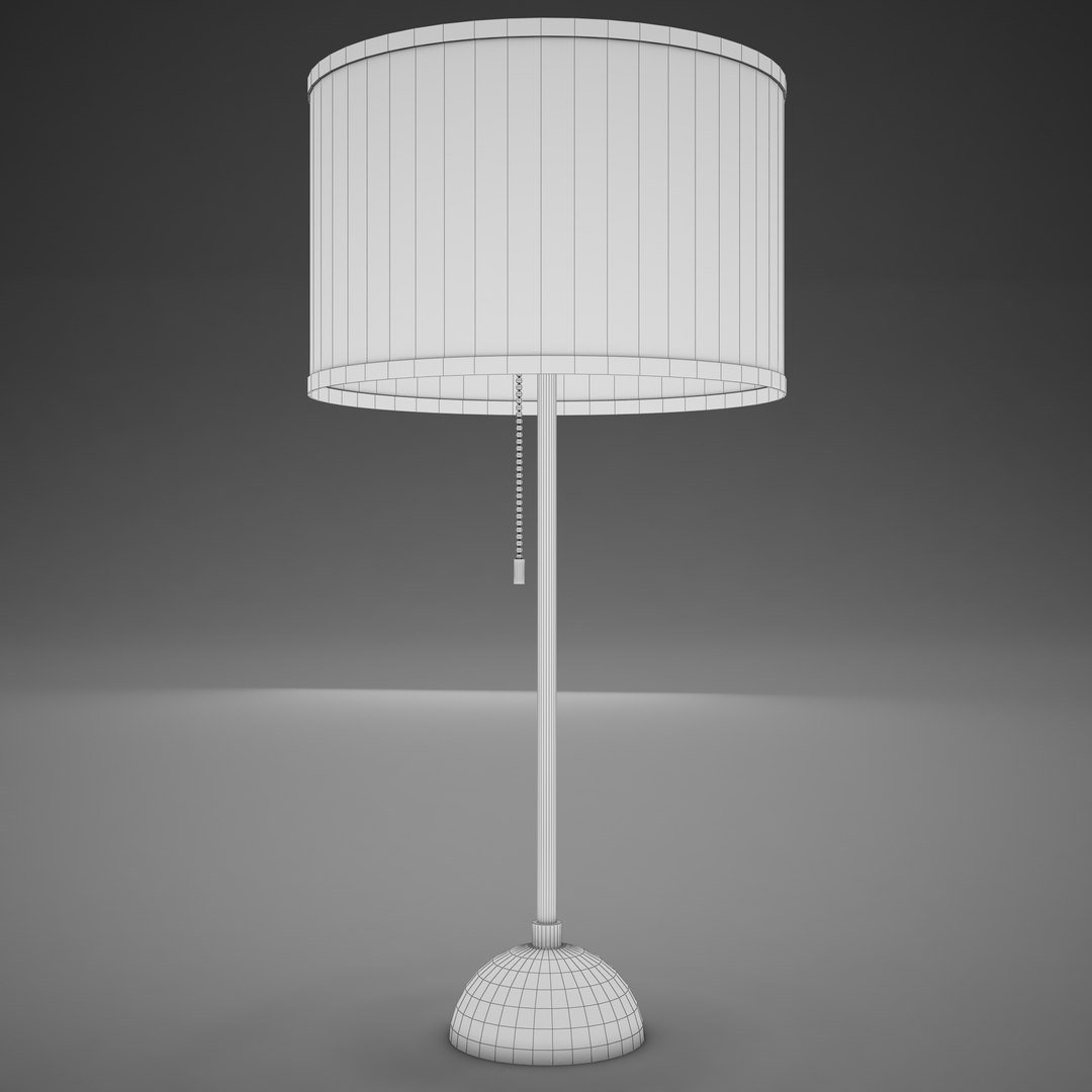 3d Lamp Scene Model