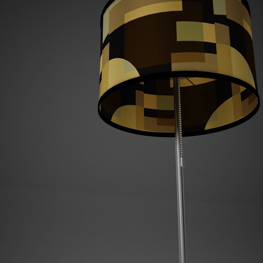 3d Lamp Scene Model
