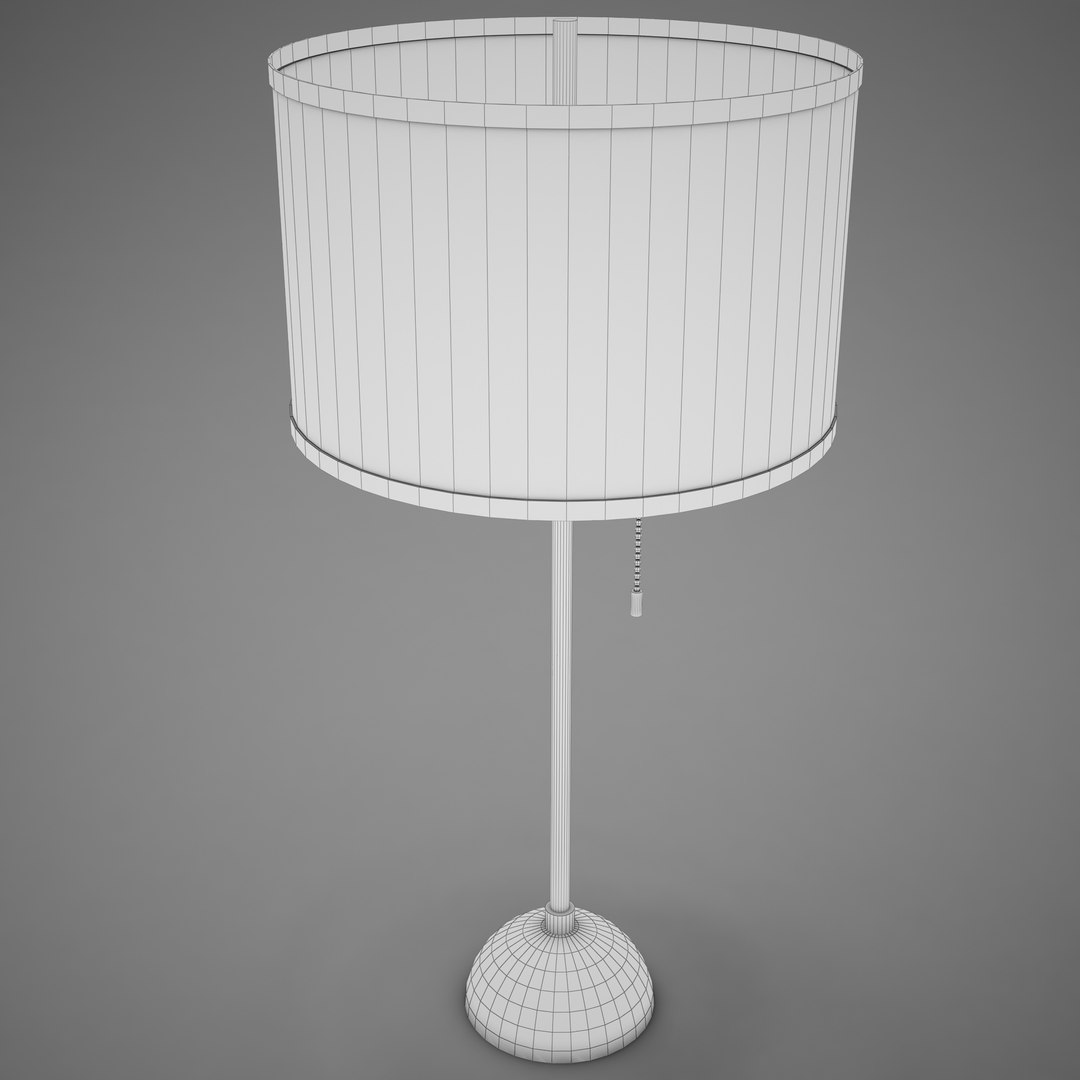 3d Lamp Scene Model