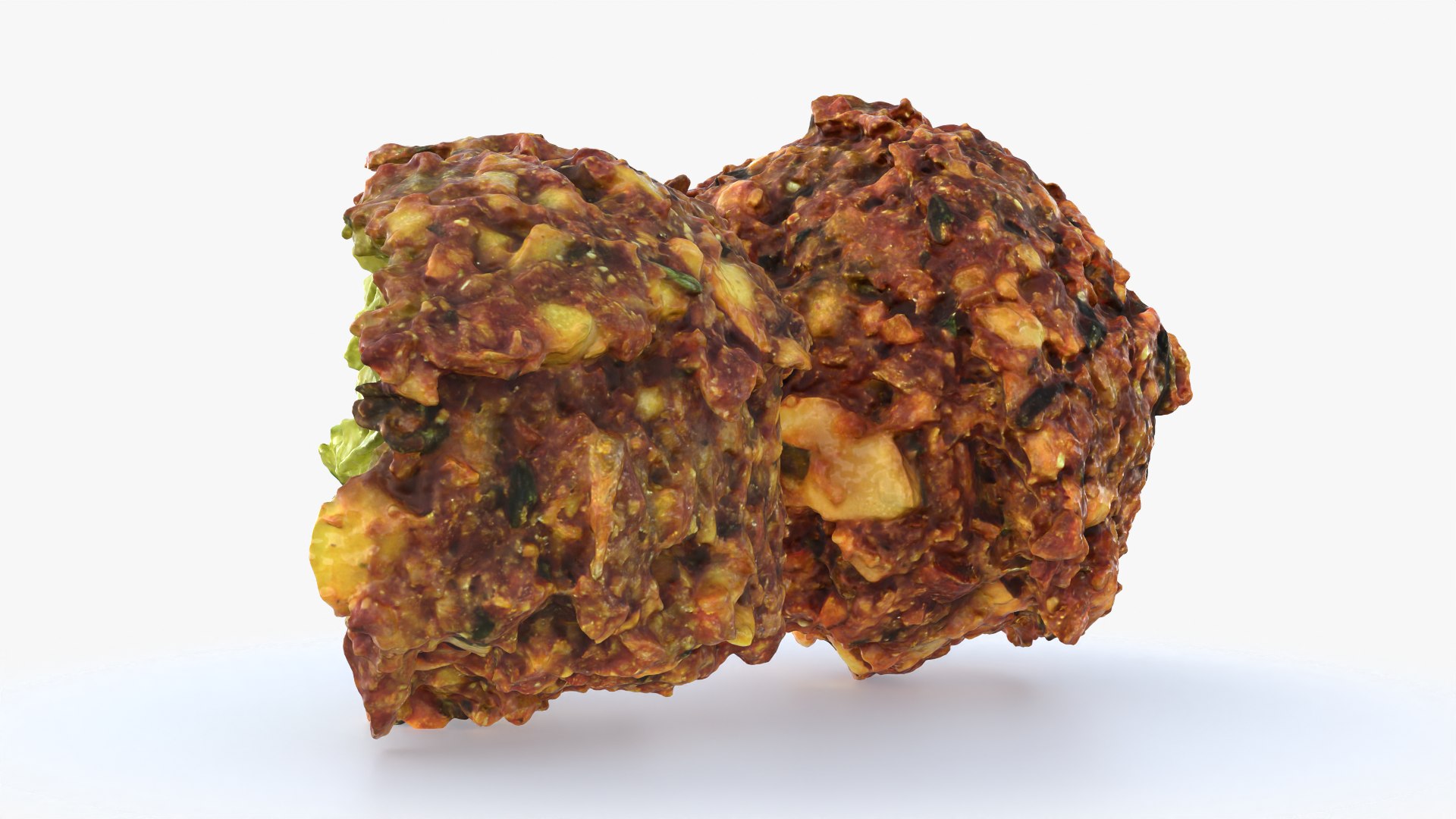 3D Falafel Ball with Half model https://p.turbosquid.com/ts-thumb/uJ/5pvP9j/0x/falafel02_0007/png/1751313048/1920x1080/fit_q87/1d3db9b5b86a0afc9a32f05ec957c7fb312b2204/falafel02_0007.jpg