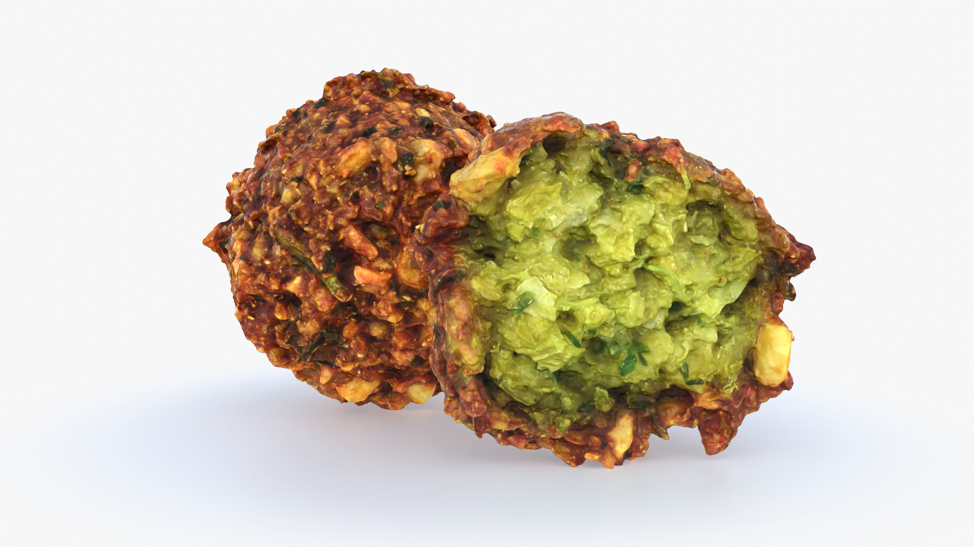 3D Falafel Ball with Half model https://p.turbosquid.com/ts-thumb/uJ/5pvP9j/6t/setfalafel02/png/1751313006/1920x1080/turn_fit_q99/0bb25ae732052498f9ed9b3874fd27999a24edf8/setfalafel02-1.jpg