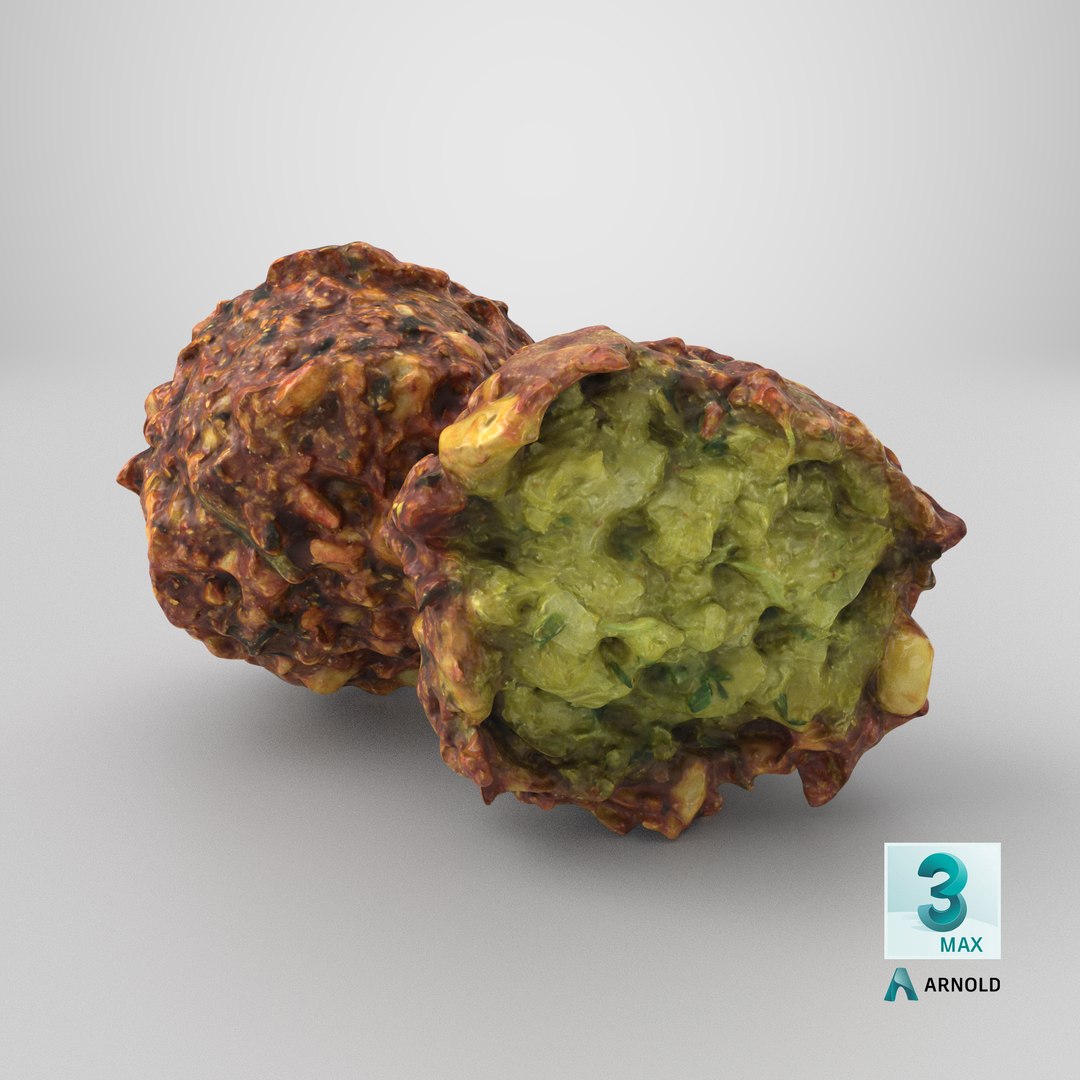 3D Falafel Ball with Half model https://p.turbosquid.com/ts-thumb/uJ/5pvP9j/w1/stemcell_max_arnold_render/png/1751560771/1920x1080/fit_q87/5dc63bf4f17966d74066adea55f54198d5917226/stemcell_max_arnold_render.jpg