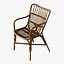 3ds max chair retro rattan dining