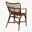 3ds max chair retro rattan dining