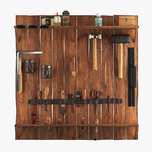 Workbench Game Asset -Low Poly 3D