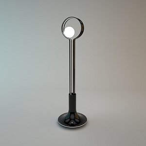 3D floor lamp model