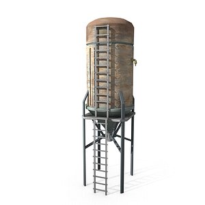 water tower fbx