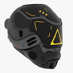 Sci-fi Helmet
