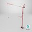 3D Construction Tower Crane