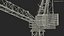 3D Construction Tower Crane