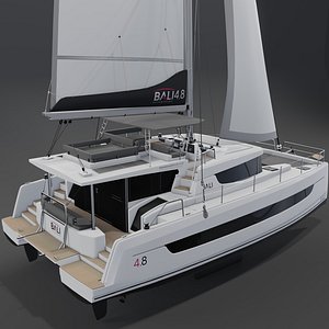 3D Bali 4 8 3D Catamaran