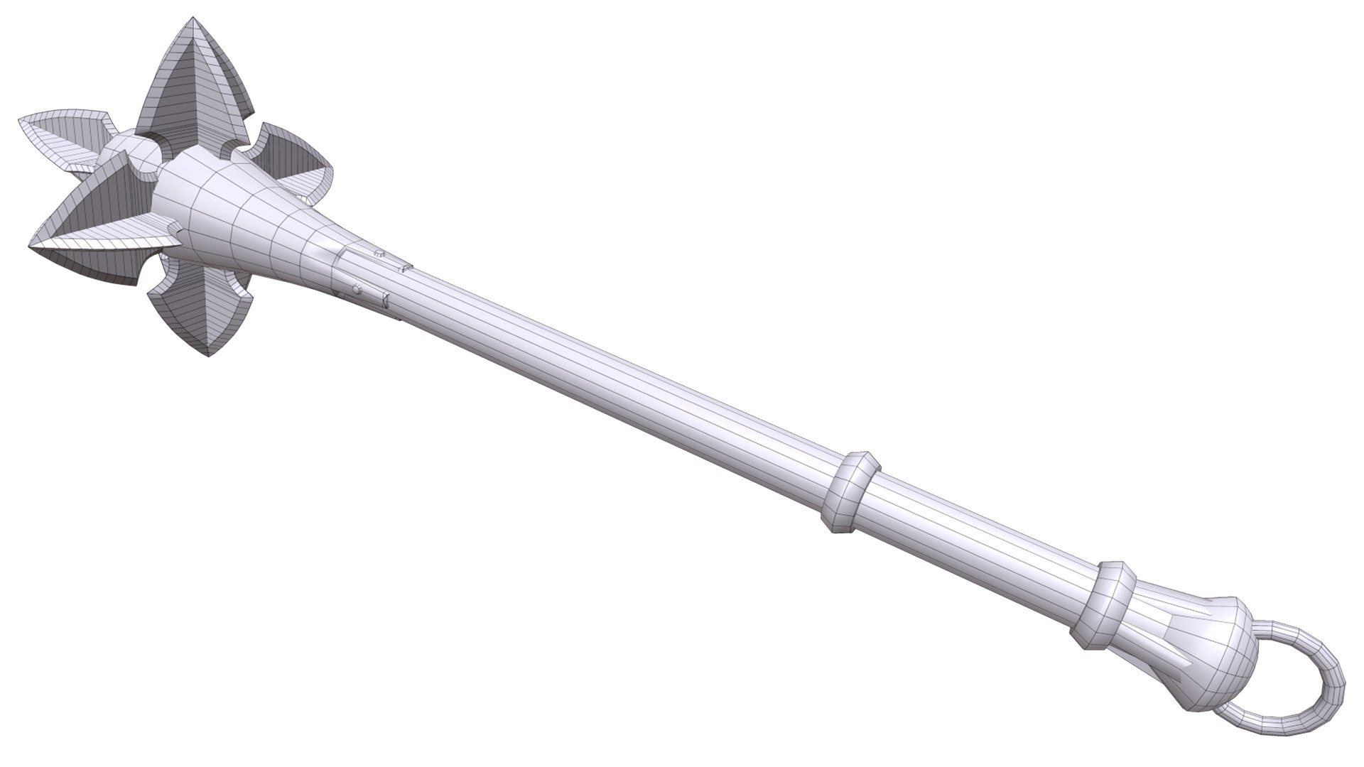 3D Medieval mace model - TurboSquid 1751842