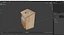 Boîte de commentaires en bois de pin naturel avec carte