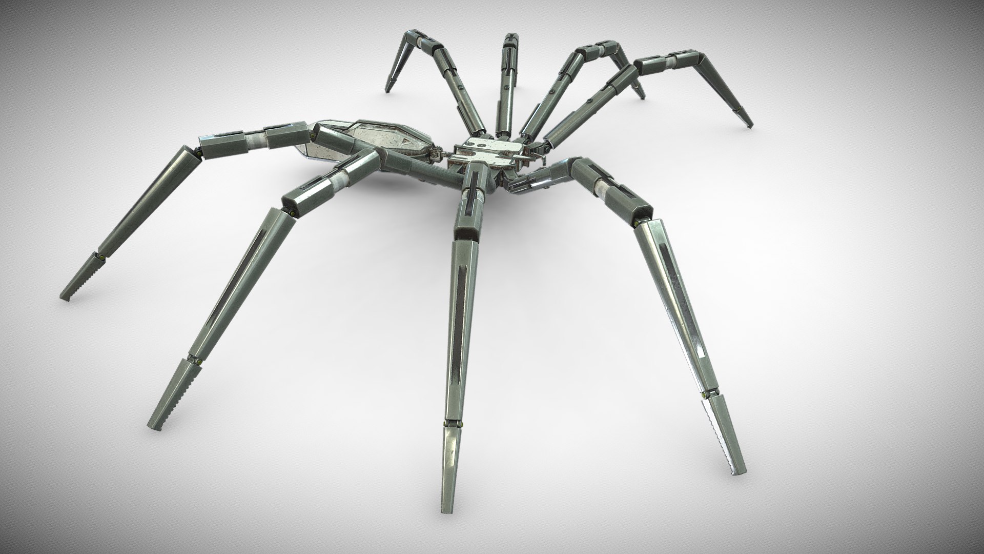 3D Model Spider Bot - TurboSquid 2098333