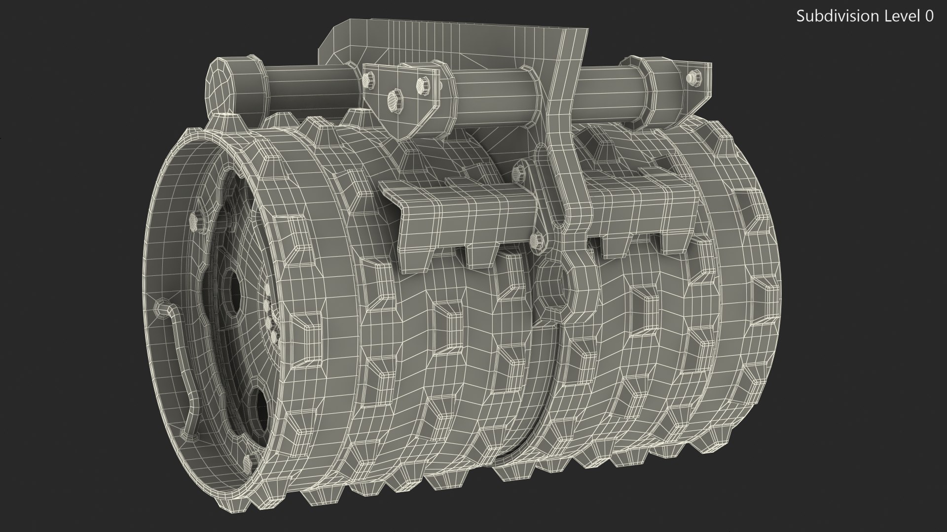 Compaction Wheel 3D model https://p.turbosquid.com/ts-thumb/uJ/dMWTBK/uD/compactionwheel3dsmodel017/jpg/1620298671/1920x1080/fit_q87/9a3937f5e24d05e0bd5710ea1c2a526aac7a5c42/compactionwheel3dsmodel017.jpg