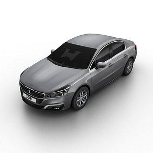 2015 peugeot 508 3D