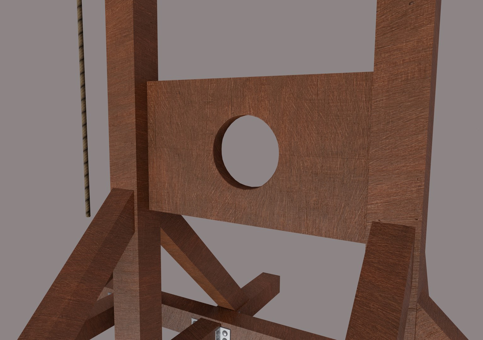 Guillotine 3D Model - TurboSquid 1868165