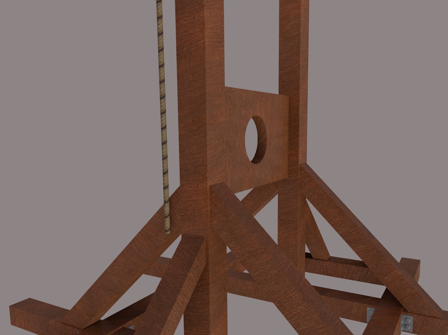 Guillotine 3D Model - TurboSquid 1868165
