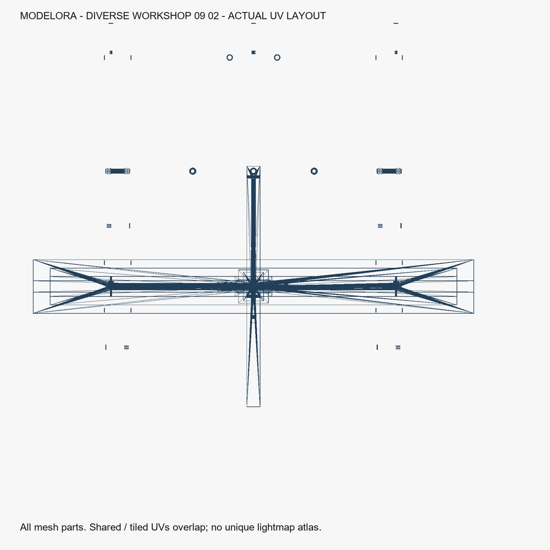 3D Timber Top Trestle with Retained Pivots and Linked Stays https://p.turbosquid.com/ts-thumb/uJ/flKyVA/Id/07_uv_layout/jpg/1791976560/1920x1080/fit_q87/47ff9f80fb1cb501762c37fa9c8bcbe1f9ae46e4/07_uv_layout.jpg
