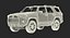 Modele Toyota 4Runner i Hobby Caravan Prestige 3D