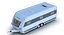 Modele Toyota 4Runner i Hobby Caravan Prestige 3D