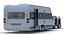 Modele Toyota 4Runner i Hobby Caravan Prestige 3D