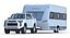 Modele Toyota 4Runner i Hobby Caravan Prestige 3D